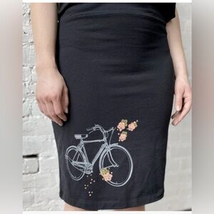Smoking Lily Little Black Skirt - size Large